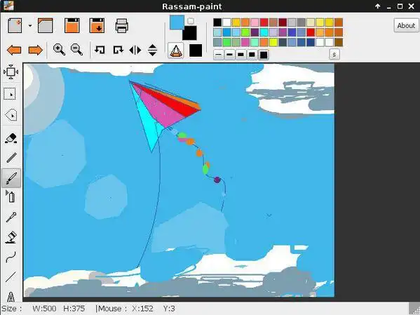 Laden Sie das Web-Tool oder die Web-App Rassam-Paint herunter