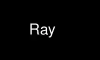 Run Ray in OnWorks free hosting provider over Ubuntu Online, Fedora Online, Windows online emulator or MAC OS online emulator