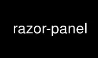 Execute o razor-panel no provedor de hospedagem gratuita OnWorks no Ubuntu Online, Fedora Online, emulador online do Windows ou emulador online do MAC OS