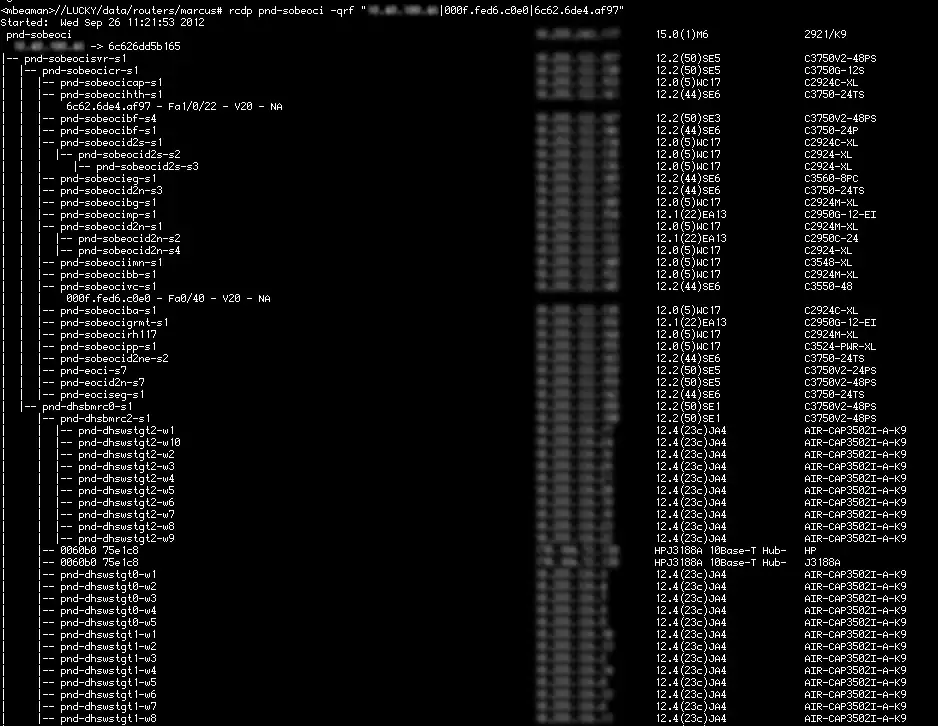 Download web tool or web app RCDP - Network Mapper