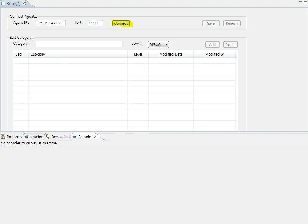 Laden Sie das Webtool oder die Web-App RCLog4j herunter