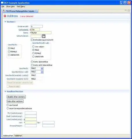 Download web tool or web app RCP Forms