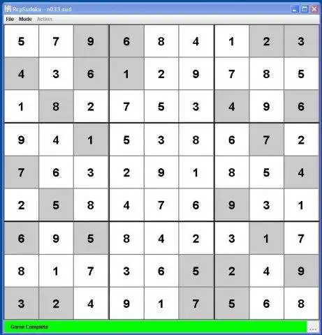 Download web tool or web app RCP Sudoku Game to run in Windows online over Linux online