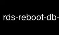 Run rds-reboot-db-instance in OnWorks free hosting provider over Ubuntu Online, Fedora Online, Windows online emulator or MAC OS online emulator