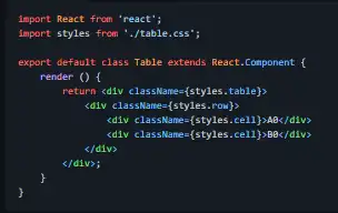 Download web tool or web app React CSS Modules