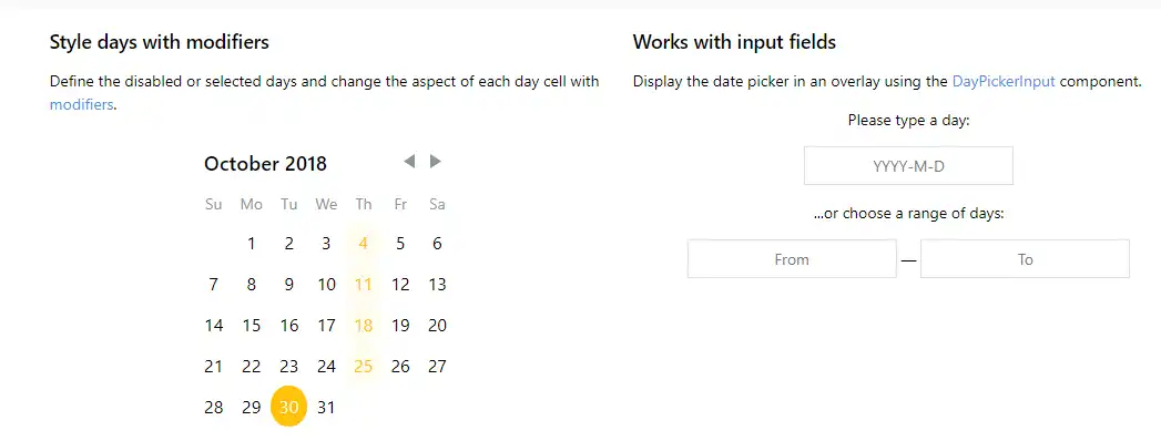 ওয়েব টুল বা ওয়েব অ্যাপ React DayPicker ডাউনলোড করুন