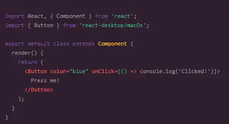 قم بتنزيل أداة الويب أو تطبيق الويب React Desktop