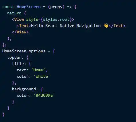 Download web tool or web app React Native Navigation