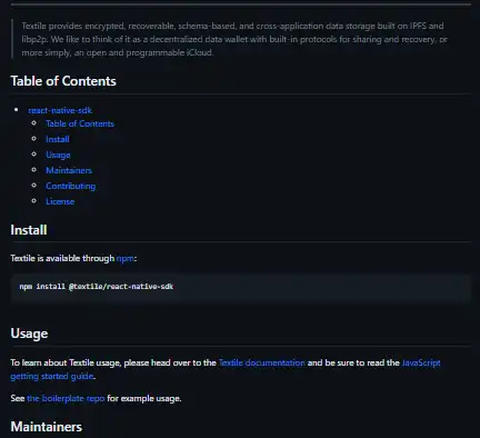 قم بتنزيل أداة الويب أو تطبيق الويب response-native-sdk