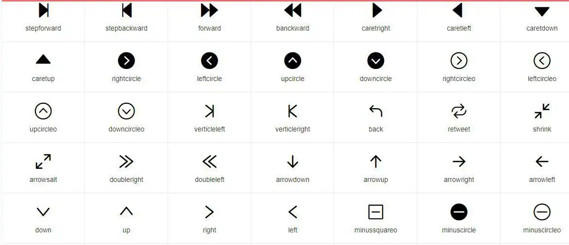 Download web tool or web app React Native Vector Icons