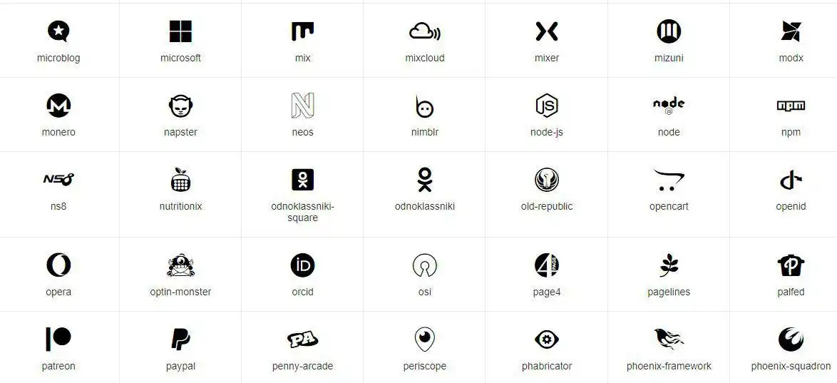 Télécharger l'outil Web ou l'application Web React Native Vector Icons