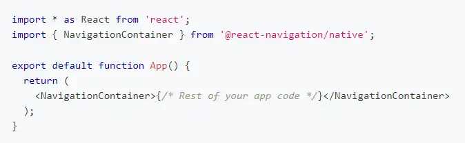 قم بتنزيل أداة الويب أو تطبيق الويب React Navigation 6