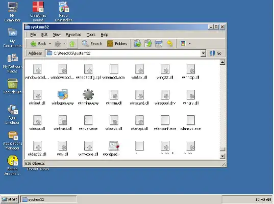 무료 ReactOS 온라인