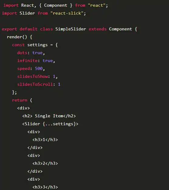 Mag-download ng web tool o web app React Slick