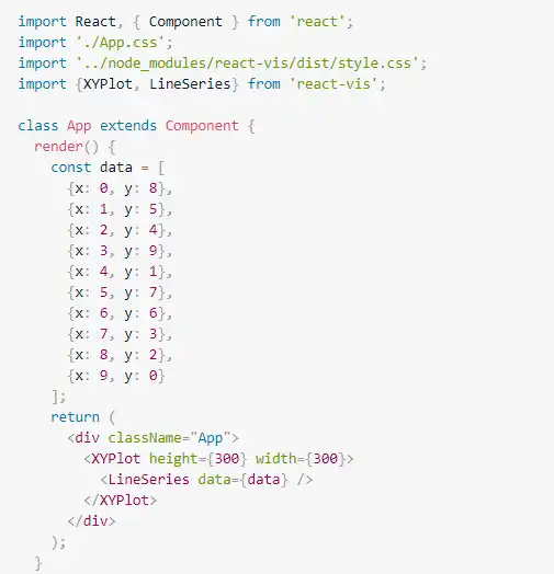 Download web tool or web app React-Vis