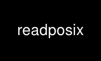 Run readposix in OnWorks free hosting provider over Ubuntu Online, Fedora Online, Windows online emulator or MAC OS online emulator