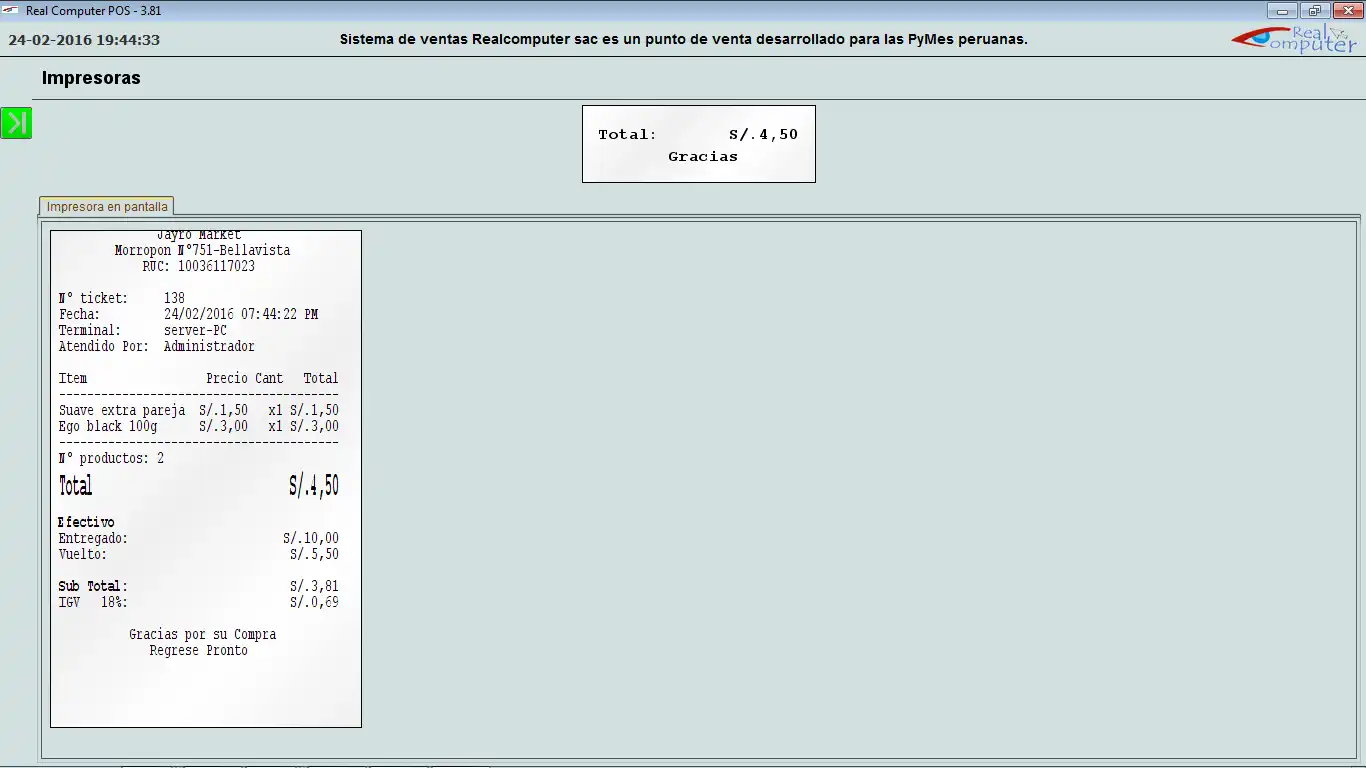 Download web tool or web app RealComputer Pos