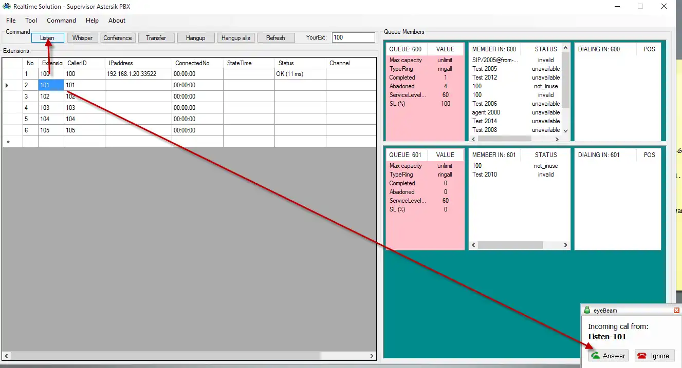 Download web tool or web app Realtime Supervisor