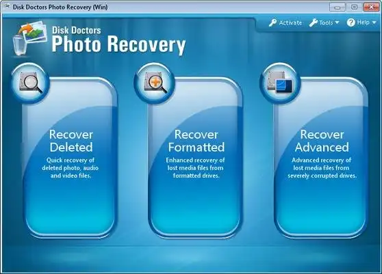 Скачать веб-инструмент или веб-приложение Восстановить удаленные фотографии