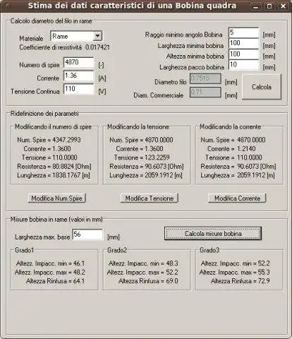 Download web tool or web app rectangular electric coil estimation to run in Windows online over Linux online