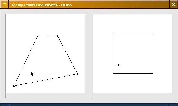 Baixe a ferramenta da web ou o aplicativo da web Rectify Points Coordinates