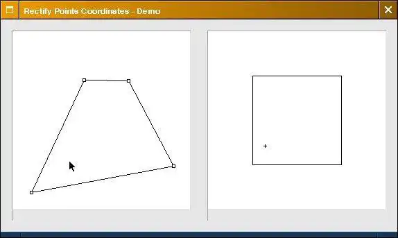 Download web tool or web app Rectify Points Coordinates to run in Linux online