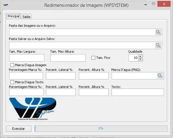 Download web tool or web app Redimensionador de imagens Vip