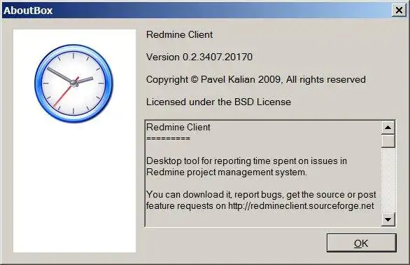 Web ツールまたは Web アプリ Redmine クライアントをダウンロードする