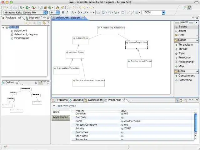 Pobierz narzędzie internetowe lub aplikację internetową Reflective Ecore Model Diagram Editor