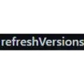 Free download refreshVersions Windows app to run online win Wine in Ubuntu online, Fedora online or Debian online
