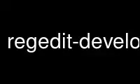 قم بتشغيل regedit-development في مزود استضافة OnWorks المجاني عبر Ubuntu Online أو Fedora Online أو محاكي Windows عبر الإنترنت أو محاكي MAC OS عبر الإنترنت