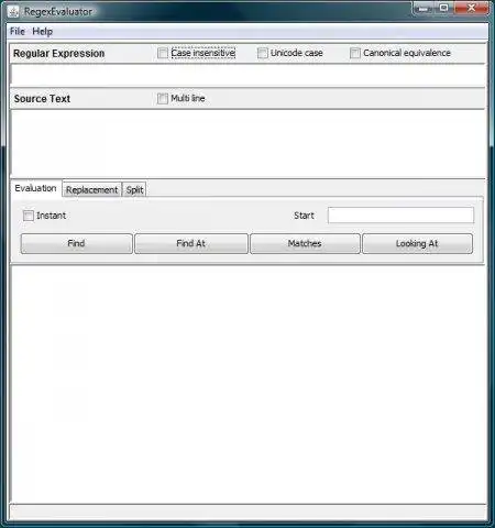 Download web tool or web app Regex Evaluator