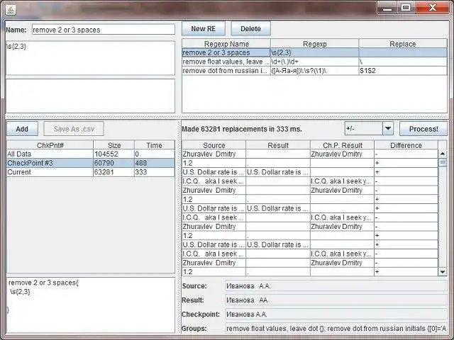 Mag-download ng web tool o web app Regexp Testing Tool