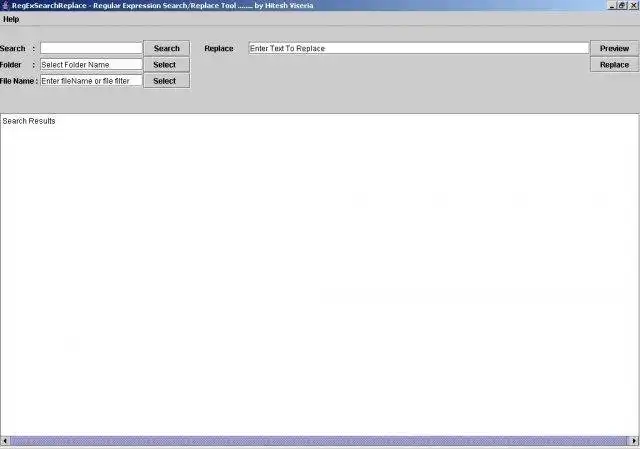 Download web tool or web app RegEx Search/Replace Tool