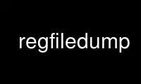 Run regfiledump in OnWorks free hosting provider over Ubuntu Online, Fedora Online, Windows online emulator or MAC OS online emulator