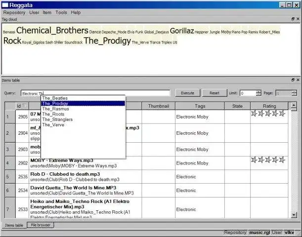 Download web tool or web app Reggata
