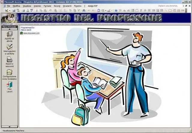 Download web tool or web app Registro del Professore
