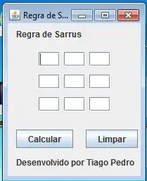 Download web tool or web app Regra de Sarrus