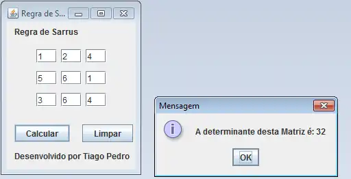 Download webtool of webapp Regra de Sarrus