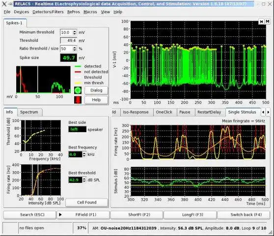 Download web tool or web app Relacs to run in Linux online