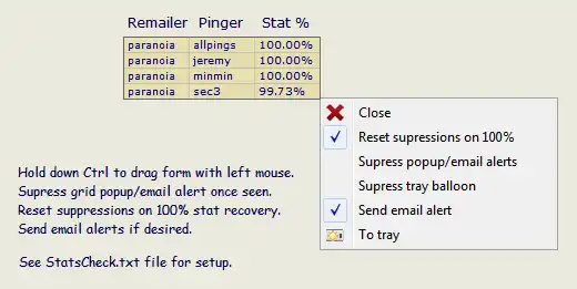 Descargue la herramienta web o la aplicación web Remailer Sysop Alert