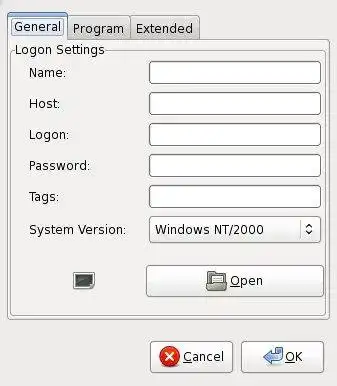 Download web tool or web app Remote Connection Manager