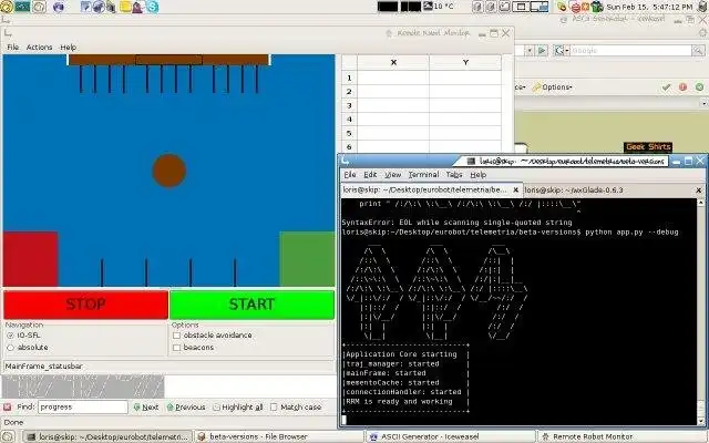 Mag-download ng web tool o web app Remote Robot Monitor