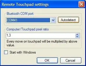 Download web tool or web app Remote Touchpad