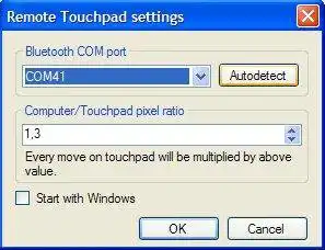 Mag-download ng web tool o web app Remote Touchpad para tumakbo sa Windows online sa Linux online