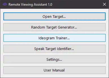 Download web tool or web app Remote Viewing Assistant