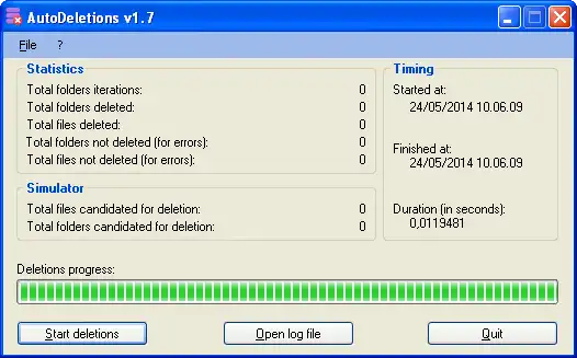 Mag-download ng web tool o web app Alisin ang Log Files