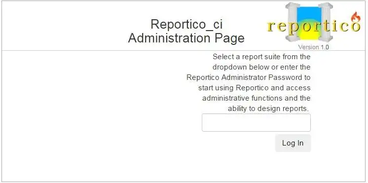 Descarga la herramienta web o la aplicación web reportico_ci