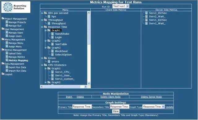 Download web tool or web app Reporting Portal