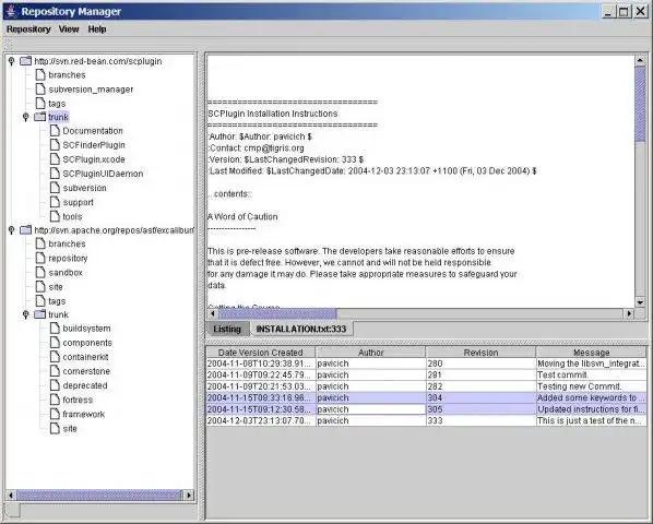 Download web tool or web app Repository Manager